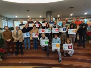 FOTO DE GRUPO DE PREMIADOS